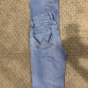 Wrangler Women's Straight Leg Jeans - Light Blue